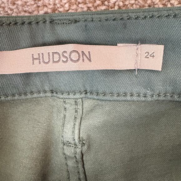 Hudson NWT Womens Size 24 Barbara High Rise Coated Boot Cut Jeans Wicked Holiday - Picture 8 of 15